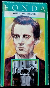Young Mr. Lincoln (VHS, 1998, Key Video) Henry Fonda/Alice Brady! - Picture 1 of 3