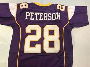 UNSIGNED Adrian Peterson #28 Sewn Stitched Jersey Size XL