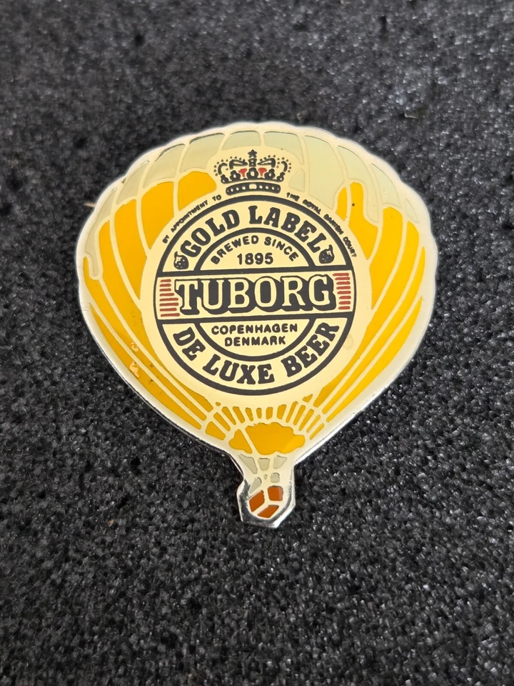 TUBORG de Luxe Beer ➔ Ballon-Pin ➔ Pin/Pins *aus Sammlung* 19286 - Bild 1 von 1