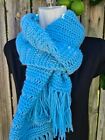 Unisex Scarf. Mans Scarf. Ladies Scarf. Hand Knitted Scarf. Long Scarf