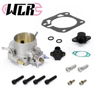 Cuerpo de acelerador de 70 mm con TPS y sensor de mapa para Honda Civic SI ACURA serie B/d/h/f - Imagen 1 de 13