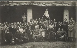 FOTOGRAFIA ORIGINALE _"GIOVANE MONTAGNA" DI PINEROLO E TORINO_CAVOUR 1931 - Picture 1 of 1