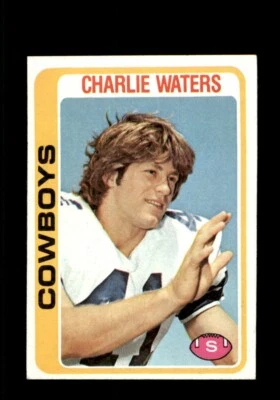 1978 Topps - #385 Charlie Waters Dallas Cowboys EX - Image 1 of 2
