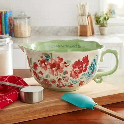 The Pioneer Woman Gorgeous Garden 3.8-Quart Batter Bowl *FREE SHIPPING* - Image 1 of 4