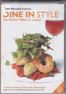 Dine In Style - The Hunter Valley On A Plate - DVD + CD-ROM (Brand New Sealed) - Picture 1 of 2