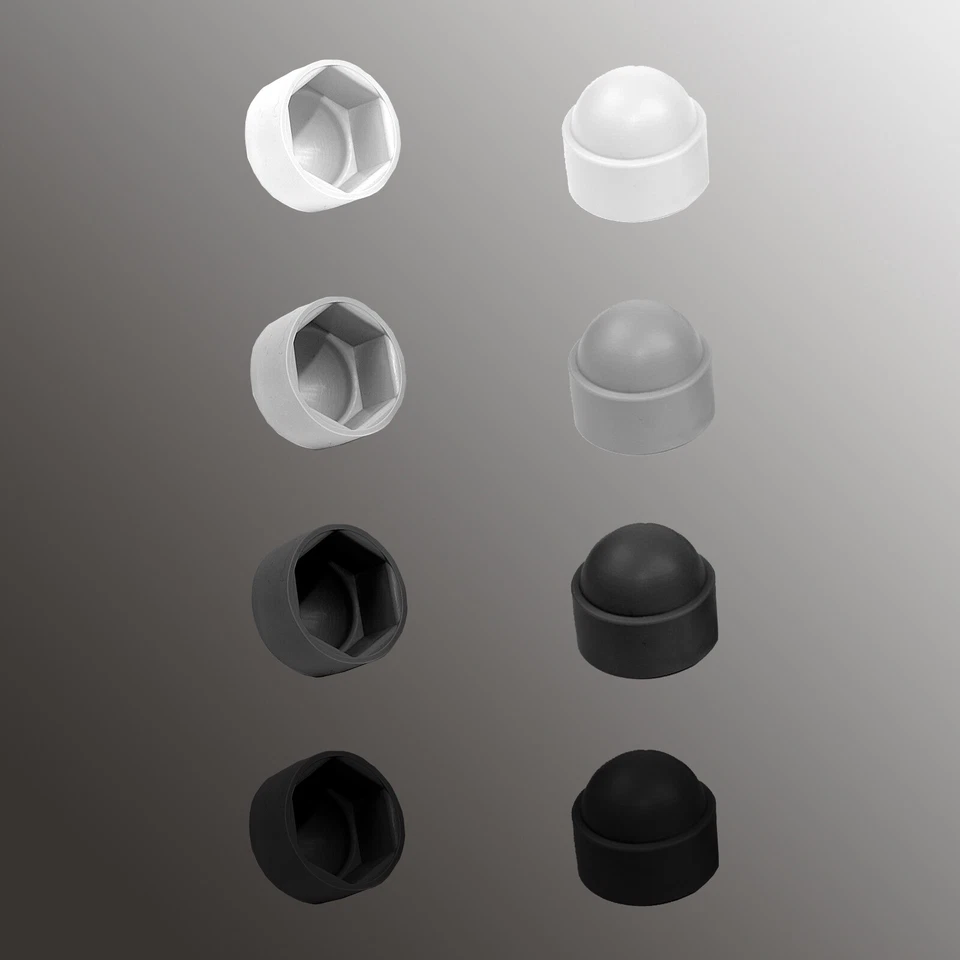 Schutzkappen Sechskant Kappen Mutternkappe Abdeckkappen Hutmutter Radschraube - Bild 1 von 1