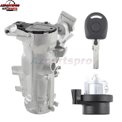 Interruptor de encendido con llave de cilindro de bloqueo para Audi A3 TT / TT Quattro R8 2004-2013  Foto 1 de 4