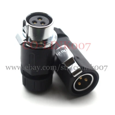 XHE20 3pin Waterproof conector, IP67 Power Industrial Circular Connector - Image 1 of 4