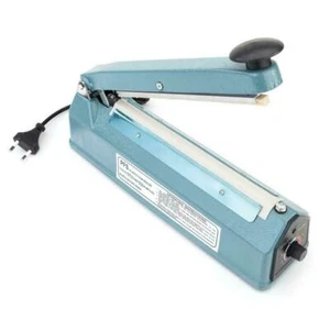 FS-200 8" Heat Sealing Hand Impulse Sealer Machine Poly Free Element 300W New - Picture 1 of 13