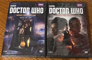 DR WHO -SERIES TEN PARTS 1 & 2 - BRAND NEW ORIGINAL 2017 DVDS - Imagen 1 de 1