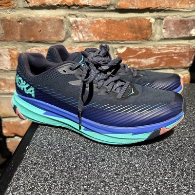 Hoka One One W Torrent 2 女式 10 码多色运动鞋二手状况良好! — 第 1/4 张图片