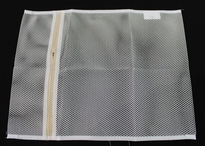 Vivaia Polyester Mesh Zip-Up Shoe Washing Bag LB3 White/Transparent Size XS - Image 1 of 4