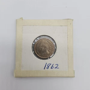 Indian Head Cent 1862 sehr schöne Erhaltung  - Bild 1 von 4