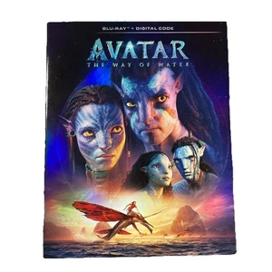 Avatar: the Way of Water (BluRay) Brand New Sealed W/ Slipcover PG-13 - Foto 1 di 4