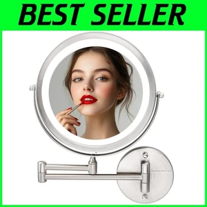 Extendable Arm 10x Magnifying Vanity Mirror - Picture 1 of 12