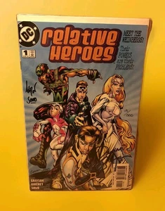 Relative Heroes #1 — Signed by Grayson & Sowd • DF #13/500 + COA - Picture 1 of 3