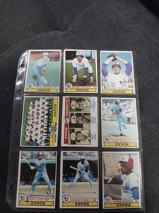 1979 TOPPS 12 Expos Players - Picture 1 of 2