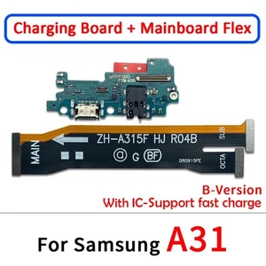 Main Flex Charging Board Motherboard Flex Cable For Samsung A21 A31 A21S Parts - Photo 1 sur 11
