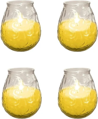 Price's Candles Pack of 4 Citronella Candles | Citronella Candle Perfect for Enj - Image 1 of 4