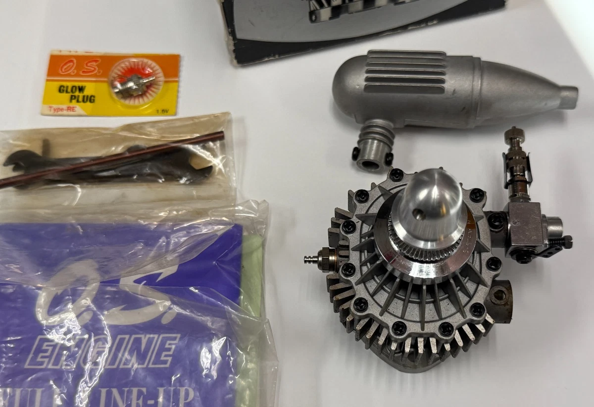 OS ロータリーエンジン 1-49 NSU/WANKEL マフラー付き OS Engine - OS