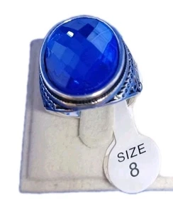 NEU MIT ETIKETT HERRENMODE RETRO INTARSIEN ELEGANTER RING GRÖSSE 8 - Bild 1 von 3