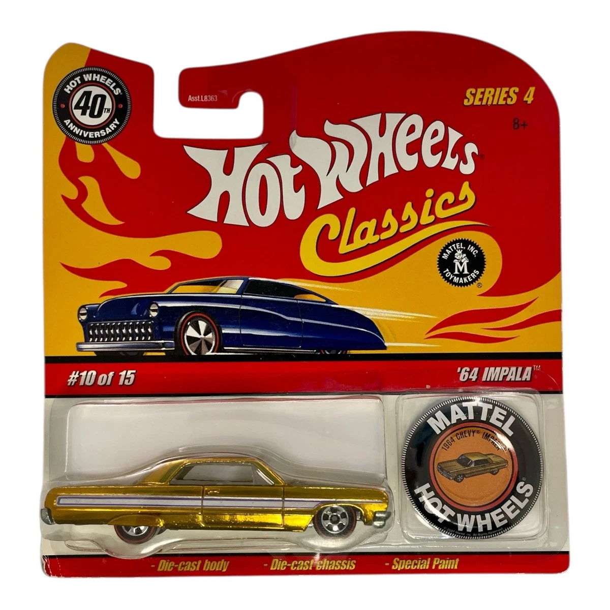 Hot Wheels Classics Chevrolet Impala Contemporary Manufacture Cars