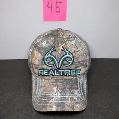 Sombrero estilo béisbol Realtree Hunting no estructurado para damas, borde camuflado, adulto Foto 1 de 4