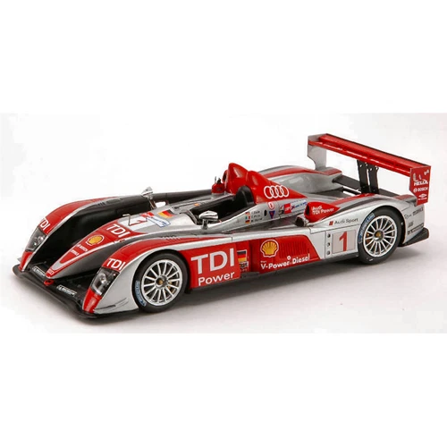 AUDI R 10 N.1 6th LE MANS 2008 1:43 Spark Model Auto Competizione Modellino Nuov - Immagine 1 di 1