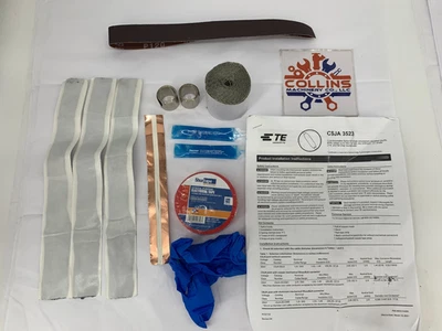 Kit parcial de juntas y empalmes retráctiles en frío TE Connectivity CSJA-3523 Foto 1 de 4