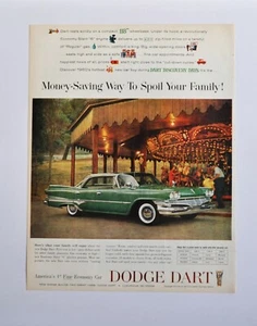 Anuncio de coche grande - Dodge Dart 1960 (folleto de cartel impreso en anuncios) - Imagen 1 de 1
