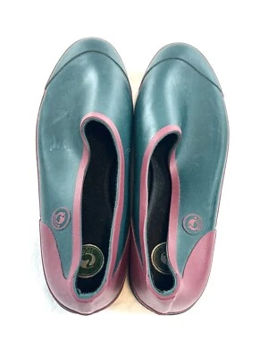 Zapatos de lluvia Sporto Original Thermolite Duck para mujer talla 9 verde y borgoña Foto 1 de 4