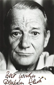 Denholm Elliott Actor Indiana Jones Signed Autograph 3.5 x 5.5 Photo PSA DNA - Picture 1 of 3