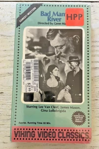 Bad Man’s River VHS Movie Vintage Sealed Lee Van Cleef 1986 - Picture 1 of 5