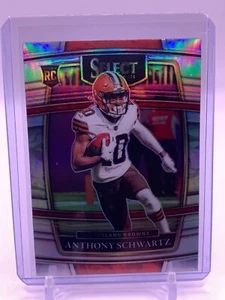 2021 PANINI SELECT ROOKIE SILVER ANTHONY SCHWARTZ CONCOURSE RC BROWNS #70 - Picture 1 of 2