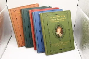 Pears Centenary Edition Charles Dickens Christmas Books (1912) - Picture 1 of 5