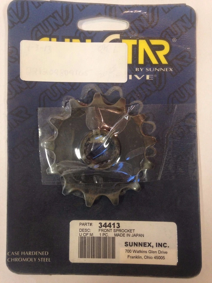 PIÑÓN DELANTERO HONDA 13 dientes '87-'01 Honda CR125R Sunstar #34413 Foto 1 de 1