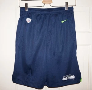 Youth Boys Nike Seattle Seahawks Knit Dri-FIT Shorts - Picture 1 of 4