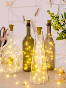 2m 20Leds Solar String Fairy Lights Christmas Halloween for Garden Decoration - Picture 1 of 16