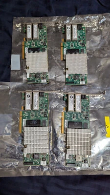 lot of 4 HP 593715-001 HP NC523SFP 10GBE DP Adapter - Image 1 of 2