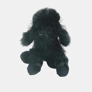 Ganz Webkinz Dog Black Poodle HM191 No code 9 in Long Hair Puppy - Picture 1 of 7