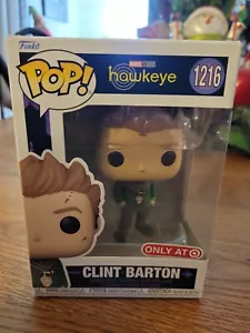 Funko POP Marvel Ojo de Halcón Clint Barton #1216 con suéter navideño feo exclusivo - Imagen 1 de 7