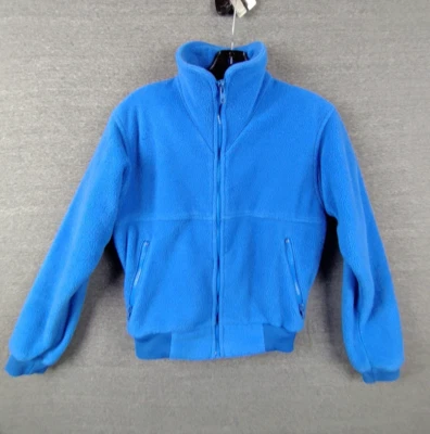 Chaqueta vintage REI para mujer 8 azul polar cremallera completa bombardero años 80 EE. UU. DE COLECCIÓN Gorpcore Foto 1 de 4