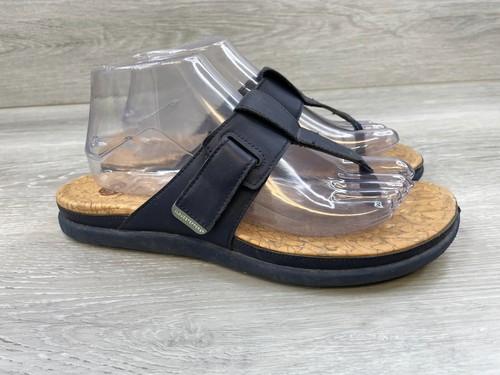 Clarks Cloudsteppers Step June Reef sandalo donna infradito perizoma 9 scarpe blu
