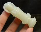 Certificated Chinese Sinkiang Hetian Jade Mercy Kwanyin Guanyin Pendant Carving