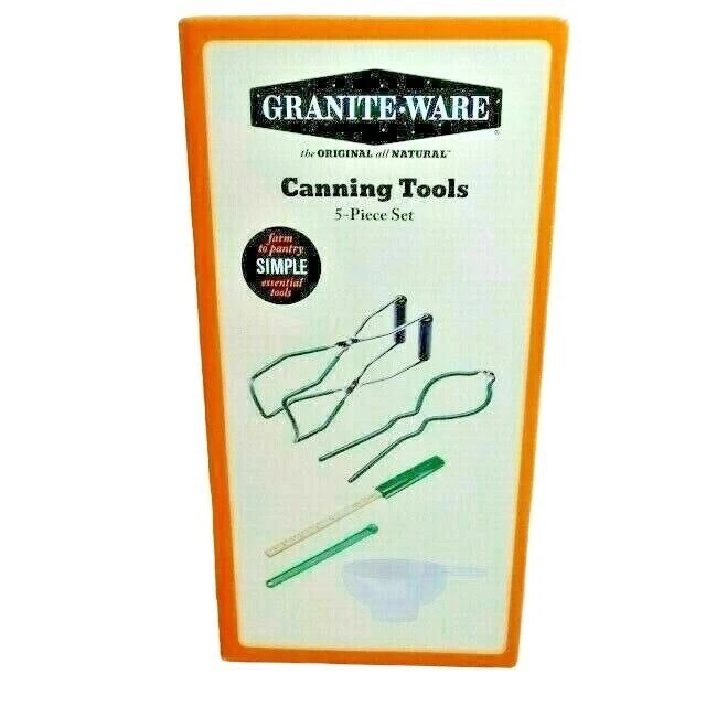 Granite Ware 0720-4 Canning Tool Set 5-piece Green