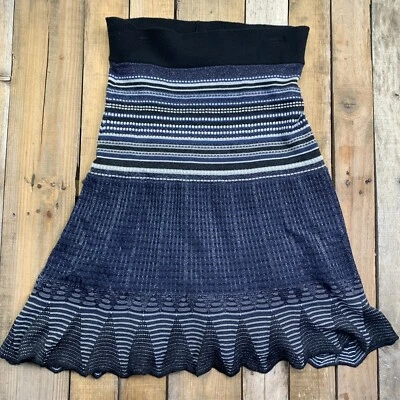 BCBGirls Stipes Pattern Womens Skirt Size M - Image 1 of 4