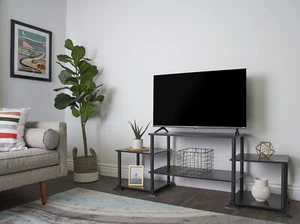 3-Cube Entertainment Center TV Stand 40" Heavy Duty Shelving Storage Living Room - Picture 1 of 6