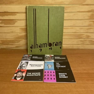 Jack Chick Alhambran 1941 Yearbook With Dark Dungeons And Other Chick Tracks - Picture 1 of 8