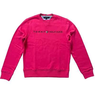 Tommy Hilfiger Men's Embroidered Logo Pullover Soft Fleece Crewneck Sweatshirt - Image 1 of 4