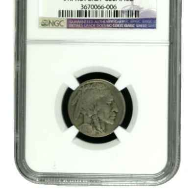 1921-S Buffalo Nickel - NGC Fine Details - Image 1 of 4